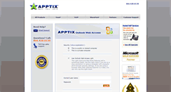 Desktop Screenshot of mail.apptix.net